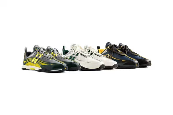 Collaborative Vibrant Sneaker Models