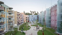 Pastel Tonal Apartment Blocks Image 3