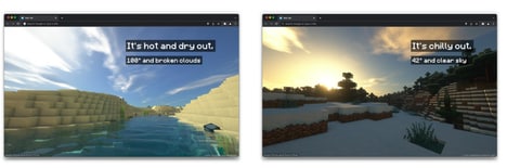 Gamified Weather Visuals