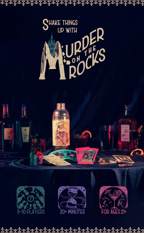Cocktail-Themed Murder Mysteries