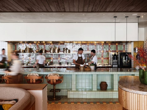 Grotto-Like Punctuated Restaurants