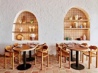 Grotto-Like Punctuated Restaurants Image 2
