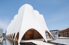 Traditional Sailing-Inspired Pavilions
