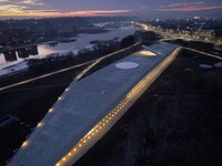 Sun-Inspired Disc-Topped Museums Image 2