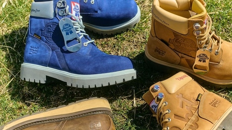 Beer-Branded Work Boots