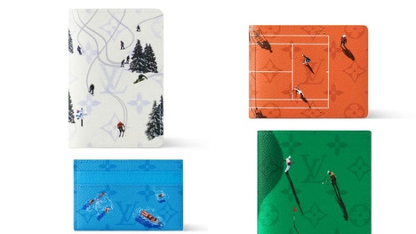 Sport-Detailed Monogram Wallets