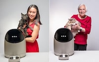 Futuristic Feline Feeding Robots Image 4