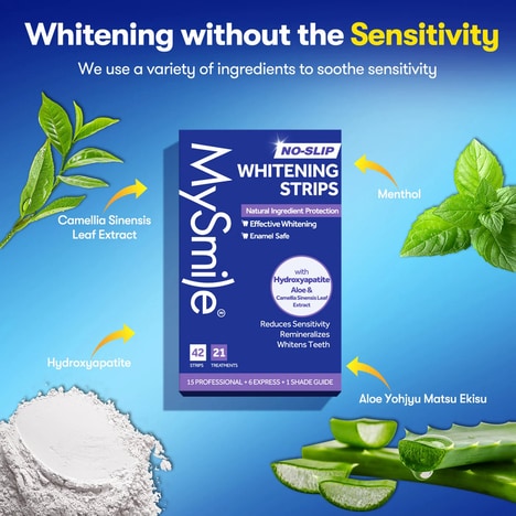 All-Natural Teeth Whitening Strips