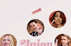 Star-Studded Lip Gloss Campaigns