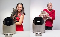 Futuristic Feline Feeding Robots Image 3