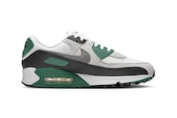 Green-Tinged Layered Sneakers