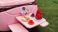 Tent-Integrated Pink Cars Image 3