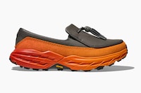 Citrus-Hued Anti-Fashion Sneakers Image 1