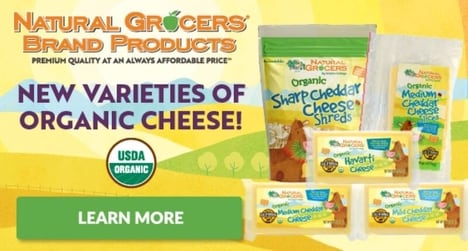 Affordable Organic Cheeses