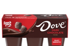 Dark Chocolate Pudding Snacks