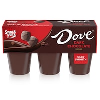 Dark Chocolate Pudding Snacks
