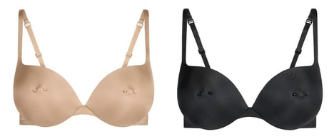 Faux-Piercing Push-Up Garments