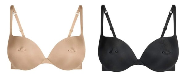 Faux-Piercing Push-Up Garments