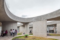 Terracotta Concrete Community Centers
