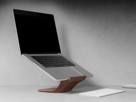 Structurally Artful Laptop Stands