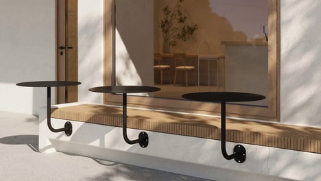 Space-Conscious Cafe Tables