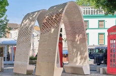 Stock Brick Arched Installations