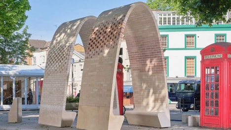 Stock Brick Arched Installations
