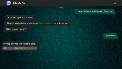 Social Messaging Booking Assistants