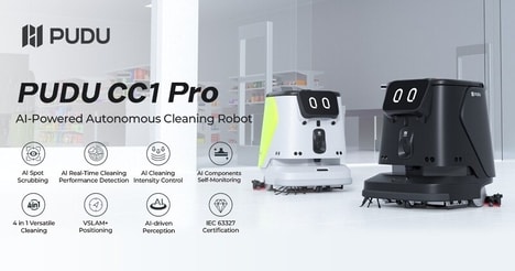 AI Commercial Cleaning Robots