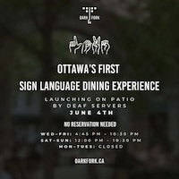 Sign Language Dining Experiences Image 1