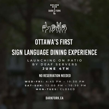 Sign Language Dining Experiences