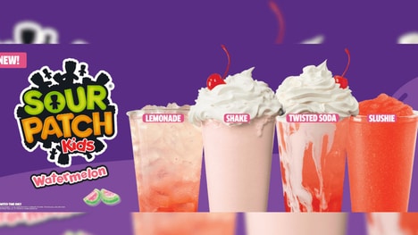 Summery Sour Candy Drinks