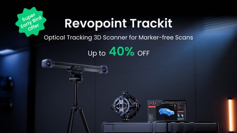Optical Tracking 3D Scanners