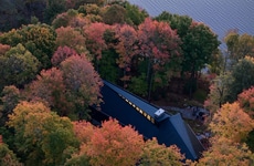 Wedge-Shaped Stealthy Cottages