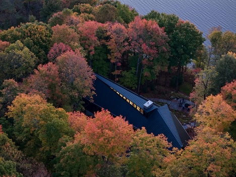 Wedge-Shaped Stealthy Cottages