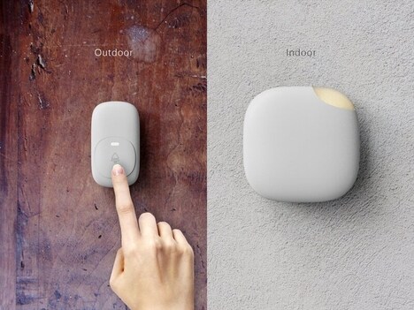 Inviting Pebble-Shaped Doorbells