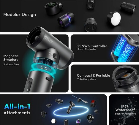 Interchangeable Camping Accessories