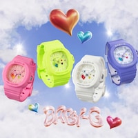 Playfully Bright Analog-Digital Watches Image 3
