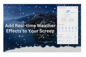 Ambient Weather Visuals: Weather Screen Adds Live Weather Effects And ...
