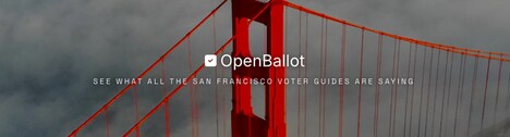 Voter Guide Platforms