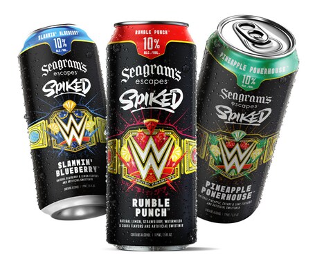 Wrestling-Themed Co-Branded Alcoholic Beverages