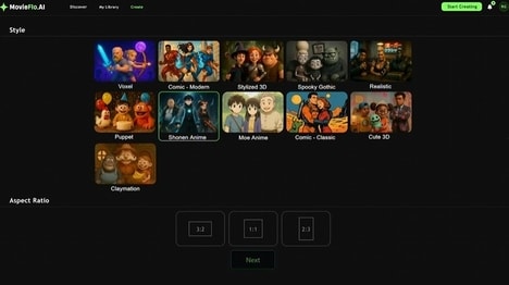 AI-Generated Movie Services