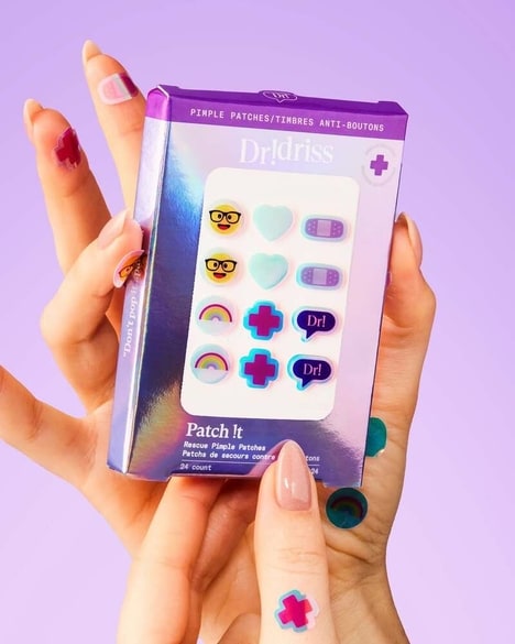Holographic Blemish Patches