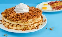 Crispy Cookie Butter Pancakes