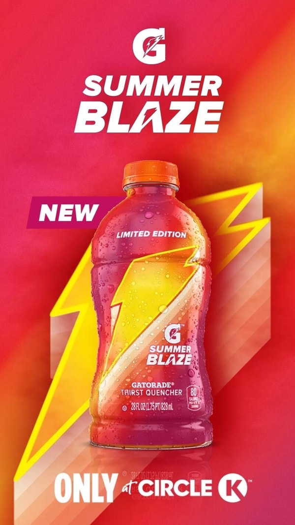 Limited-Edition Summertime Sports Drinks