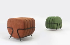 Nature-Inspired Modular Pouf Concepts