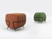 Nature-Inspired Modular Pouf Concepts