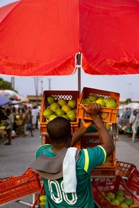 Modular Umbrella-Made Trading Stalls