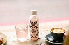 Pink-Hued Coconut Water