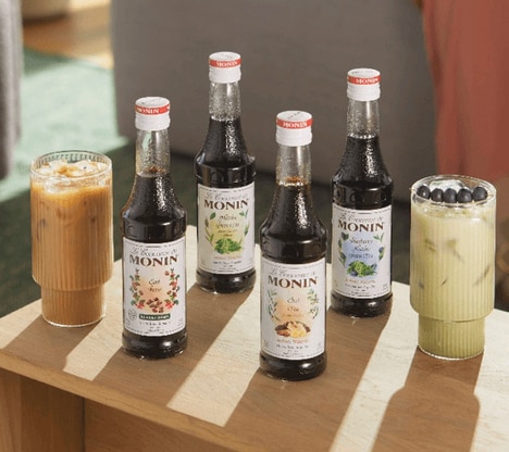 Cafe-Inspired Cold Drink Syrups